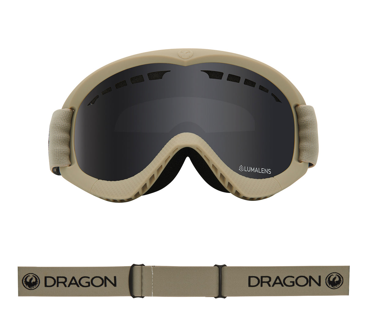 DXs - Taupe with Lumalens Dark Smoke Lens