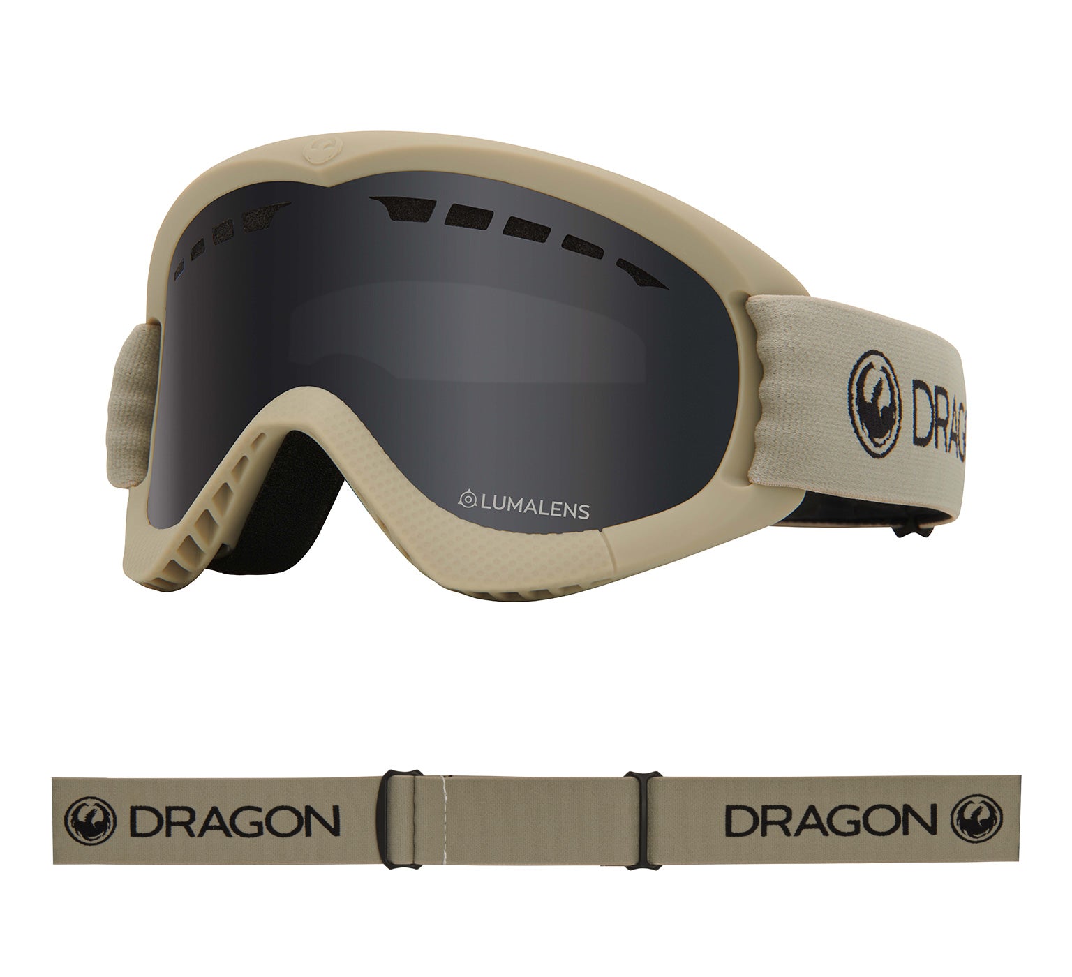 DXs - Taupe with Lumalens Dark Smoke Lens