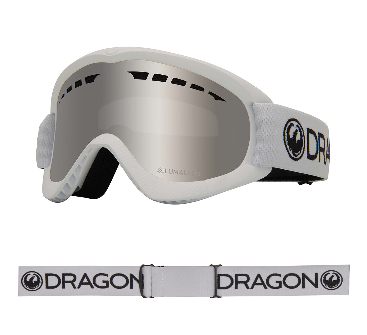 DXs - White with Lumalens Silver Ionized Lens