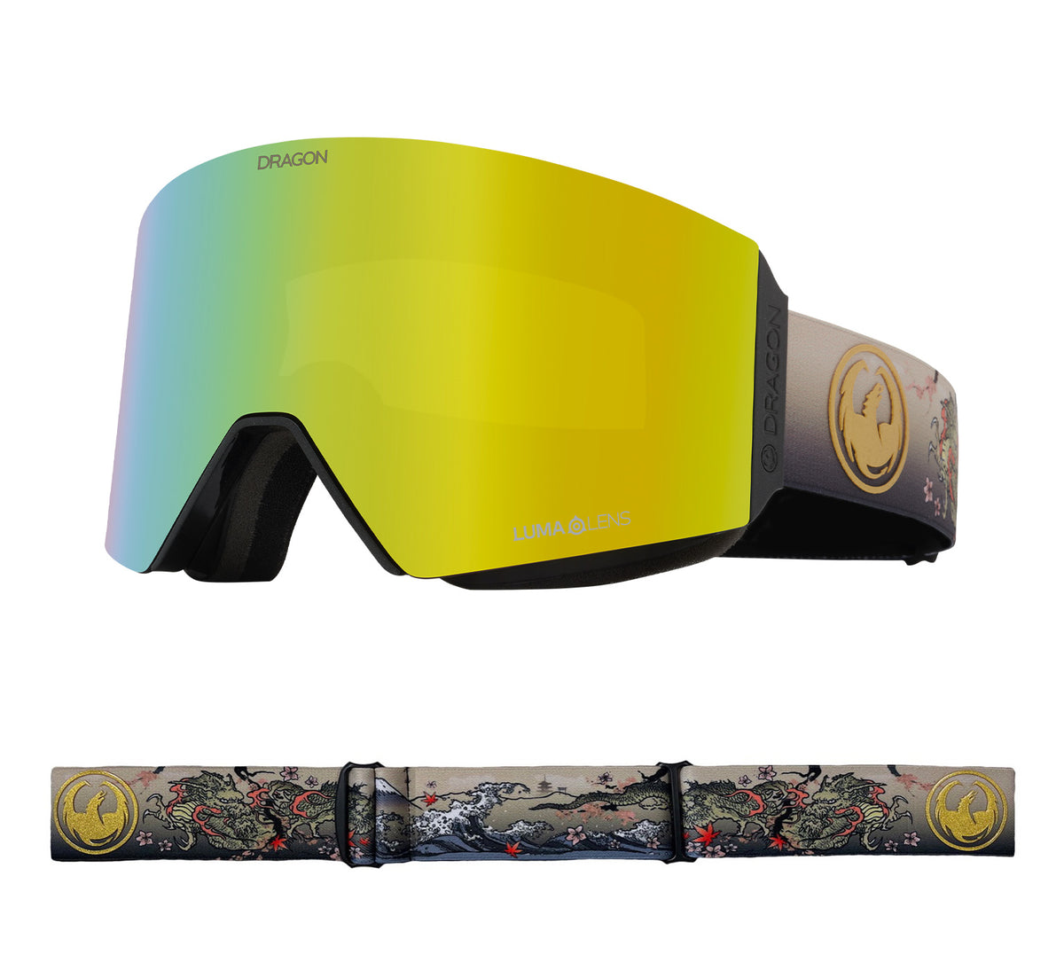 RVX MAG OTG - Edo with Lumalens Gold Ionized &amp; Lumalens Light Rose Lens