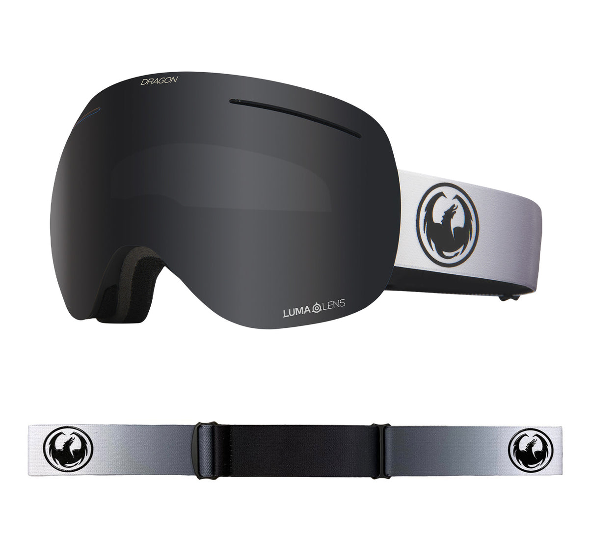 X1 - Fade Black with Lumalens Dark Smoke &amp; Lumalens Flash Blue Lens