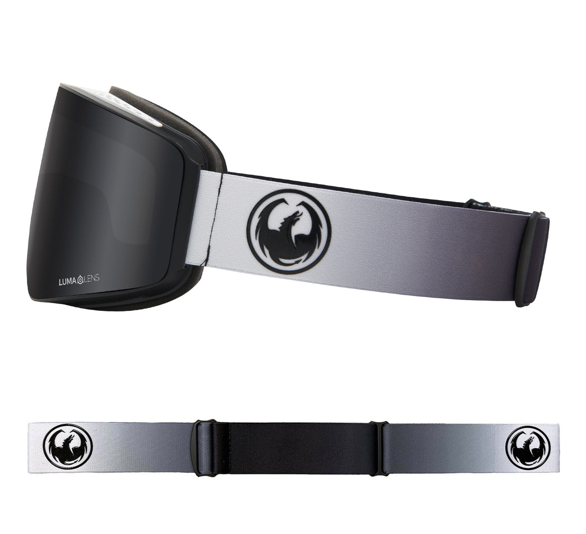 PXV - Fade Black with Lumalens Dark Smoke & Lumalens Flash Blue Lens