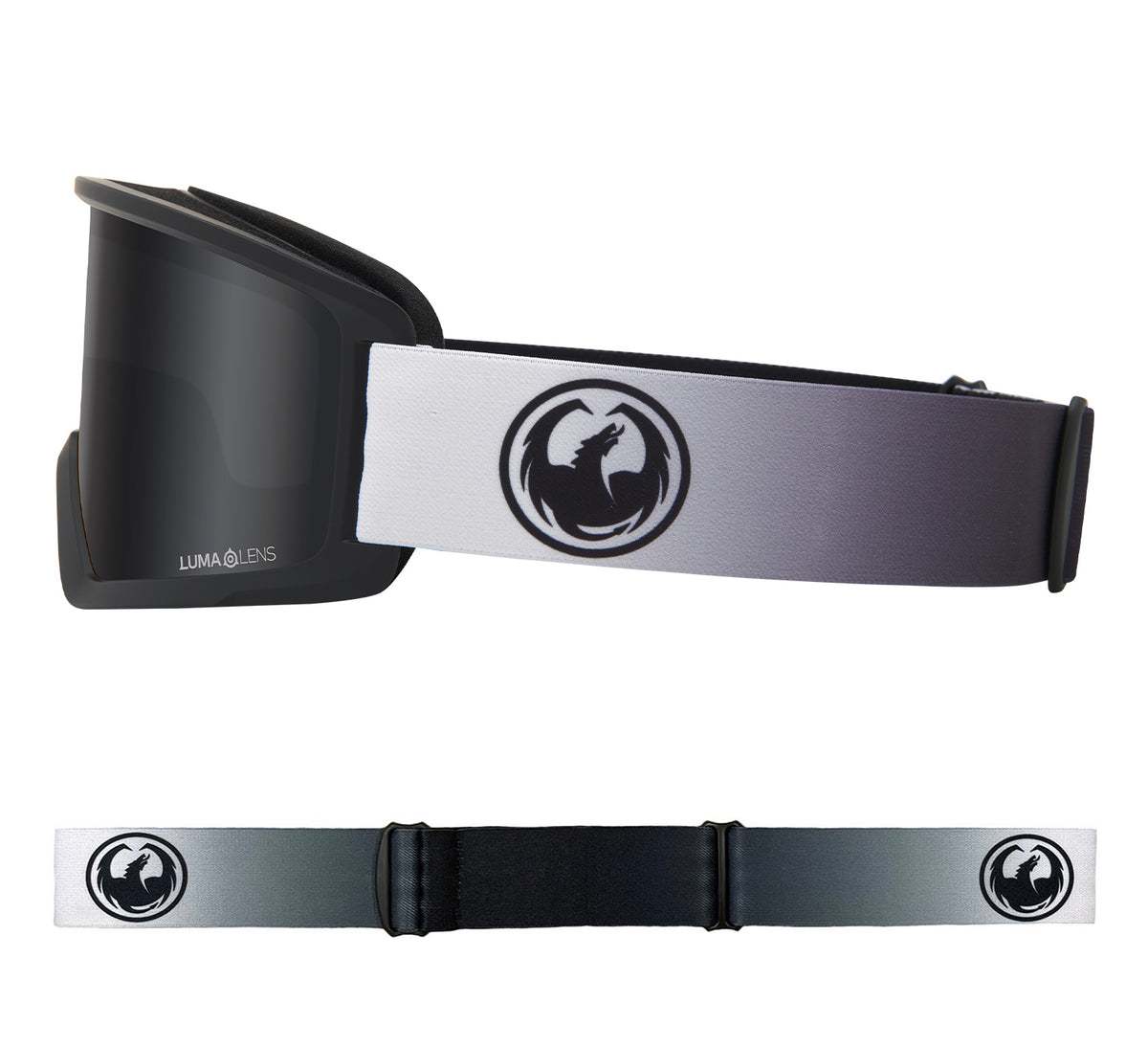 DX3 OTG - Fade Black Lite with Lumalens Dark Smoke Lens