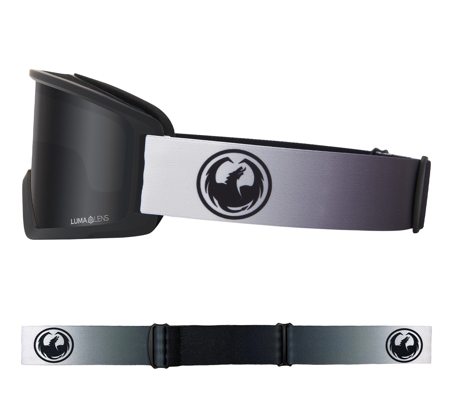 DX3 OTG - Fade Black Lite with Lumalens Dark Smoke Lens