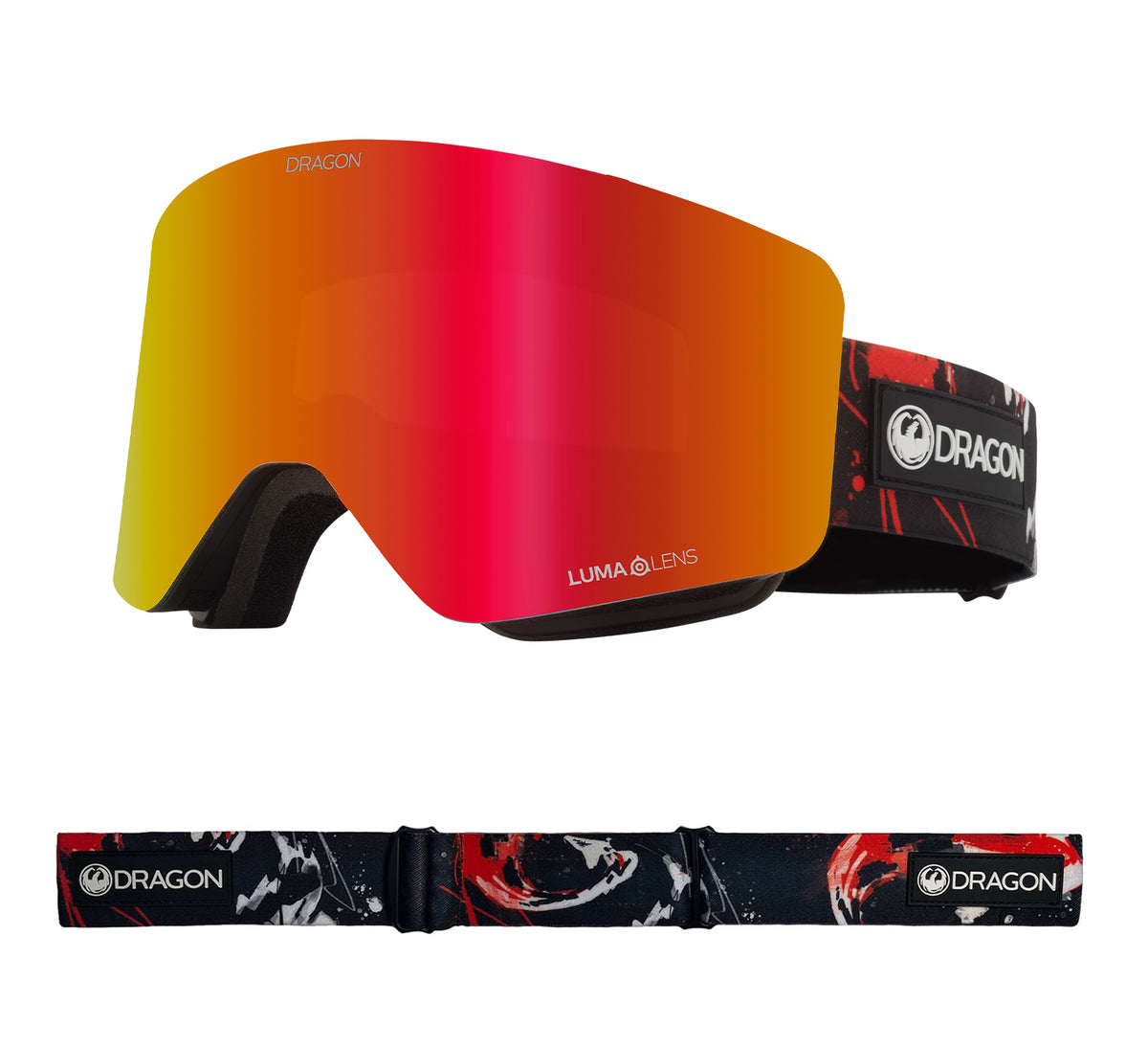 R1 OTG - Koi with Lumalens Red Ionized &amp; Lumalens Light Rose Lens