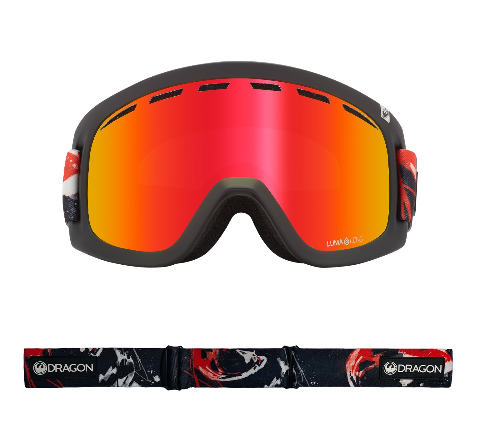 D1 OTG - Koi with Lumalens Red Ionized & Lumalens Light Rose Lens