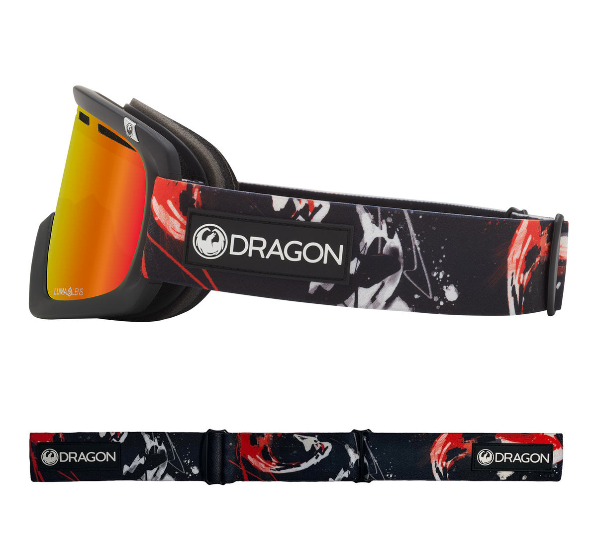 D1 OTG - Koi with Lumalens Red Ionized & Lumalens Light Rose Lens