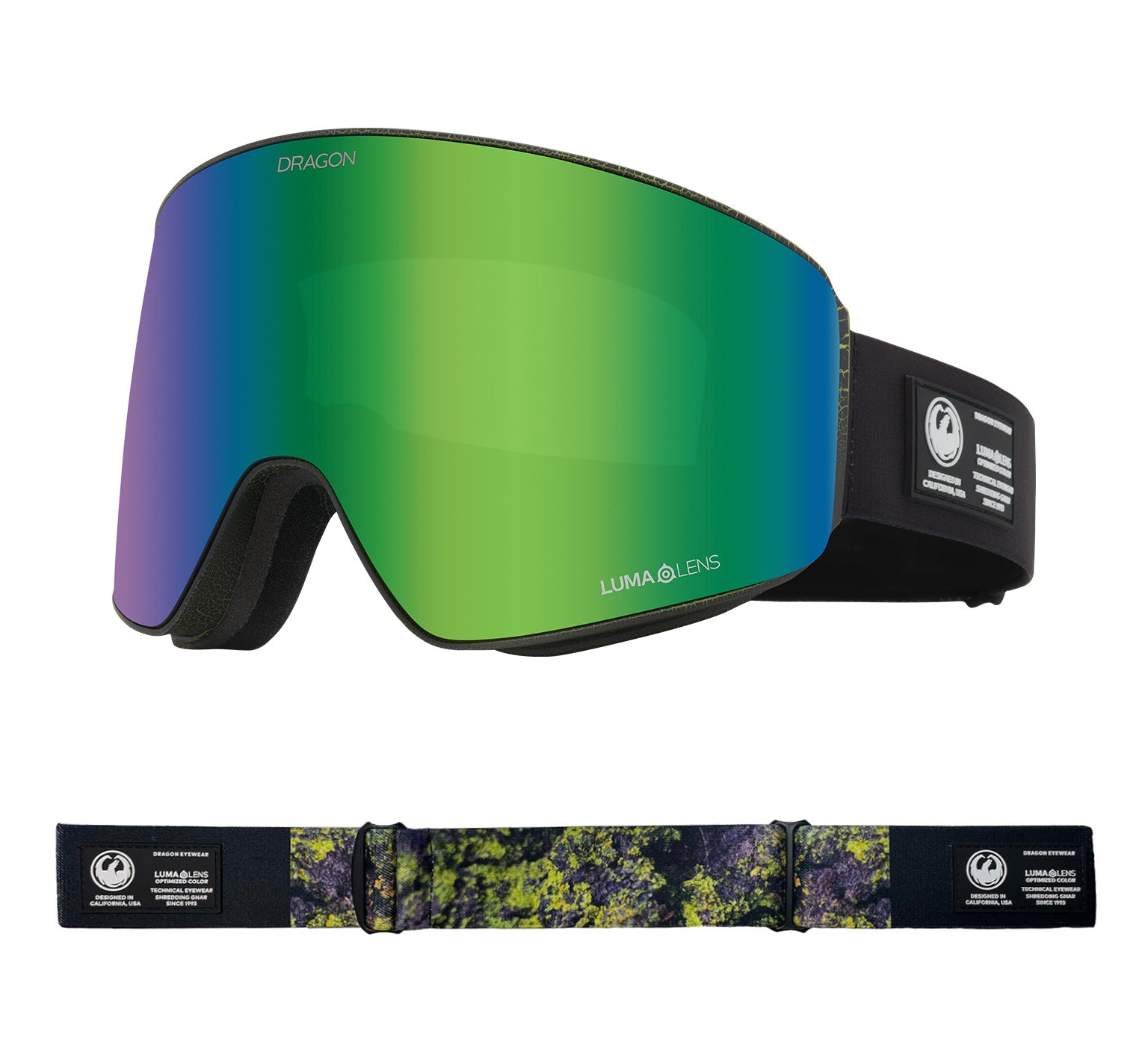 PXV - Lichen with Lumalens Green Ionized & Lumalens Amber Lens