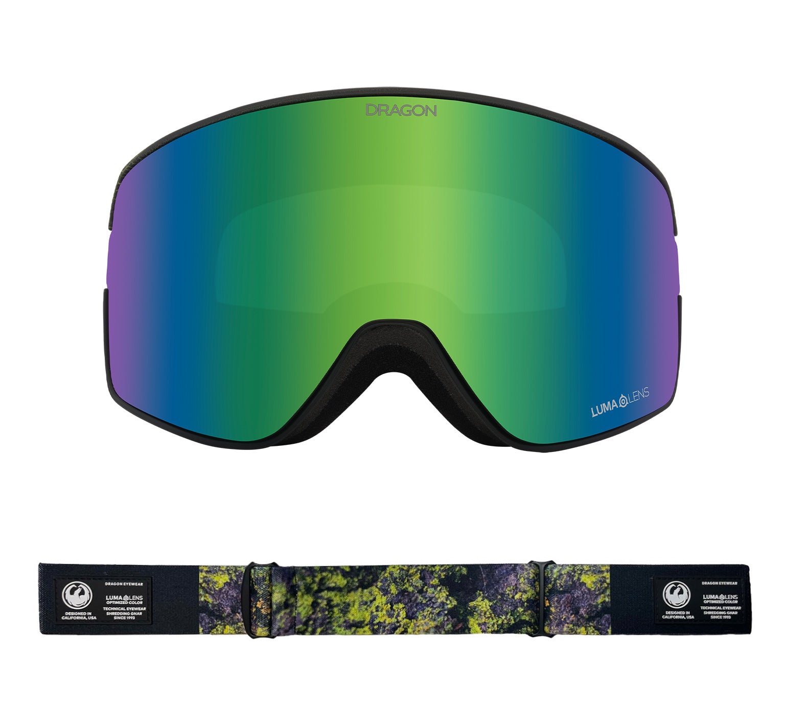 NFX2 - Lichen with Lumalens Green Ionized & Lumalens Amber Lens