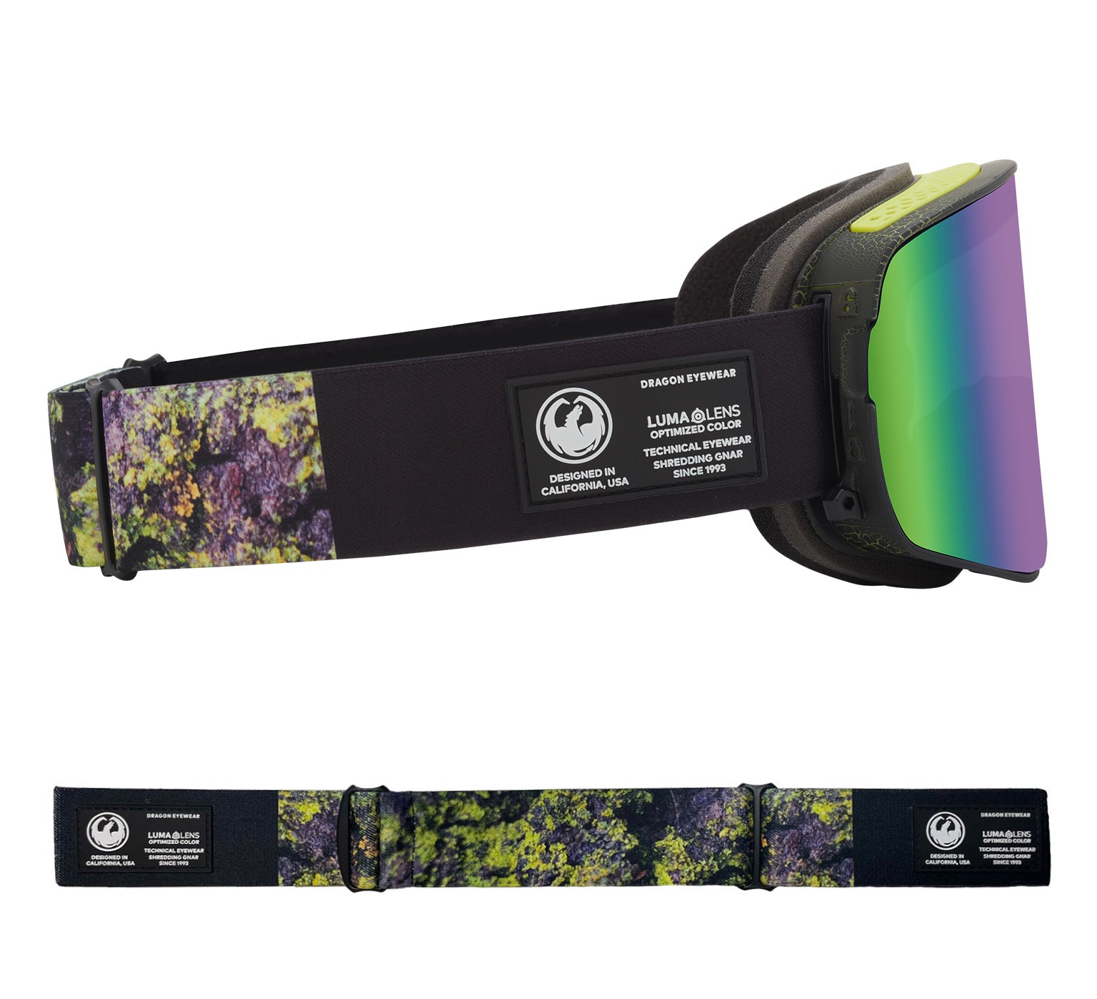 NFX2 - Lichen with Lumalens Green Ionized & Lumalens Amber Lens