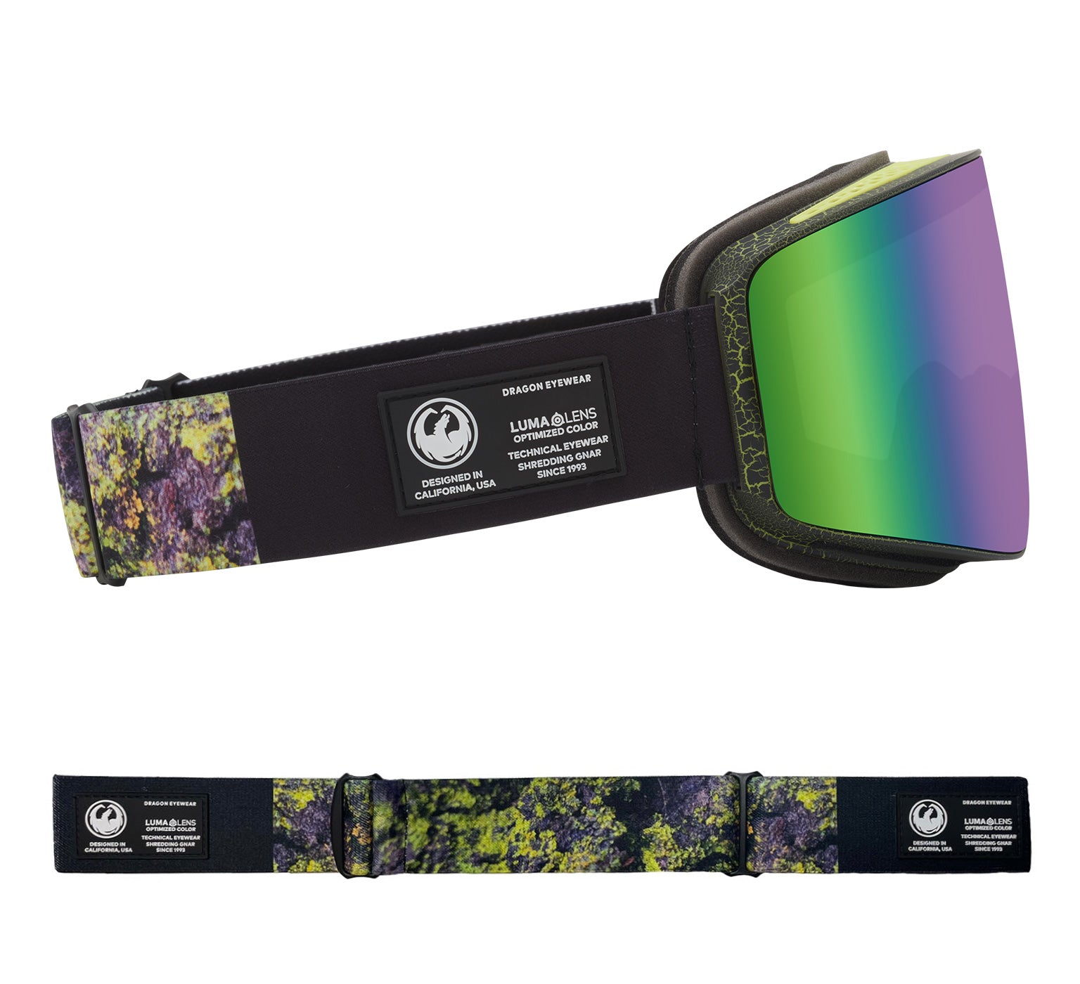 PXV - Lichen with Lumalens Green Ionized & Lumalens Amber Lens