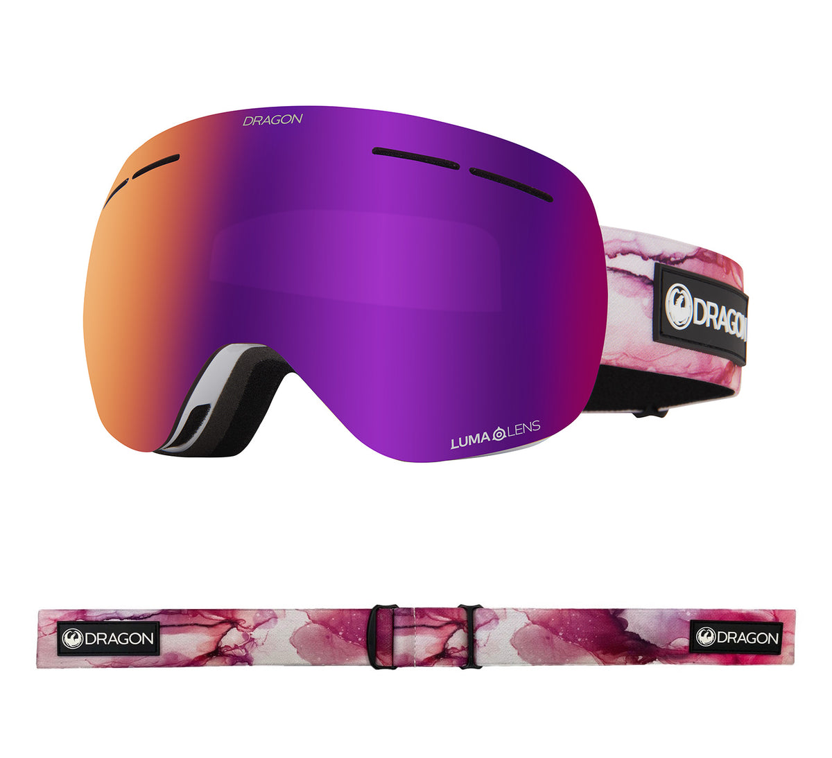 X1s - Merlot with Lumalens Purple Ionized &amp; Lumalens Light Rose Lens