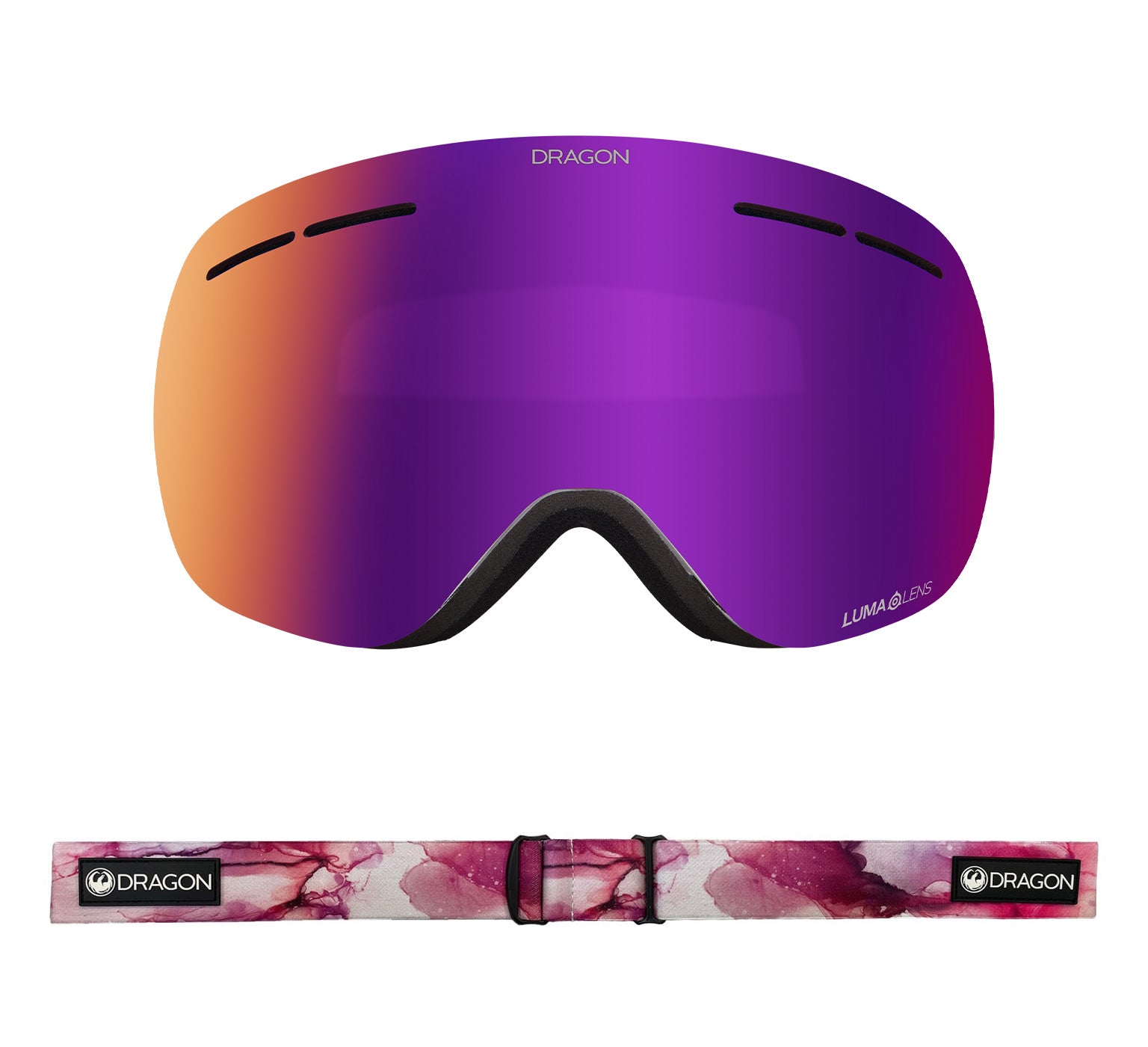 X1s - Merlot with Lumalens Purple Ionized & Lumalens Light Rose Lens