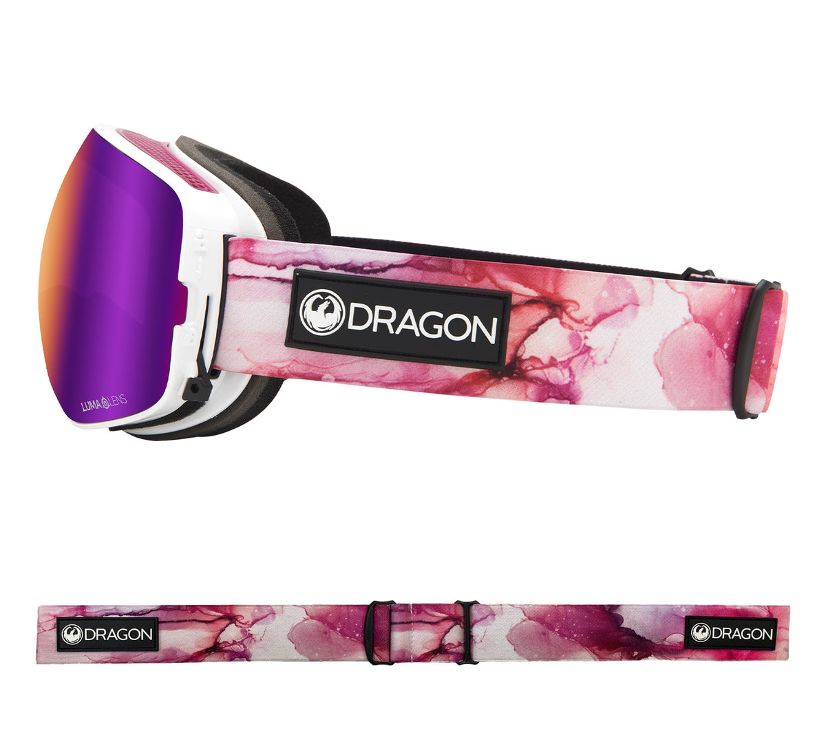 X2s - Merlot with Lumalens Purple Ionized & Lumalens Light Rose Lens