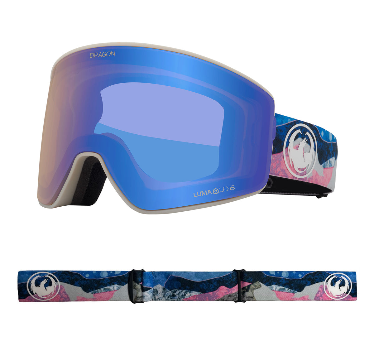 PXV2 - Mountain Bliss with Lumalens Flash Blue &amp; Lumalens Dark Smoke Lens