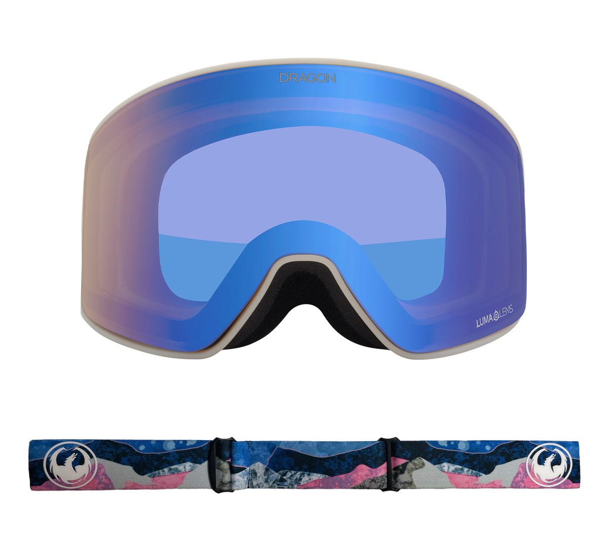 PXV2 - Mountain Bliss with Lumalens Flash Blue & Lumalens Dark Smoke Lens