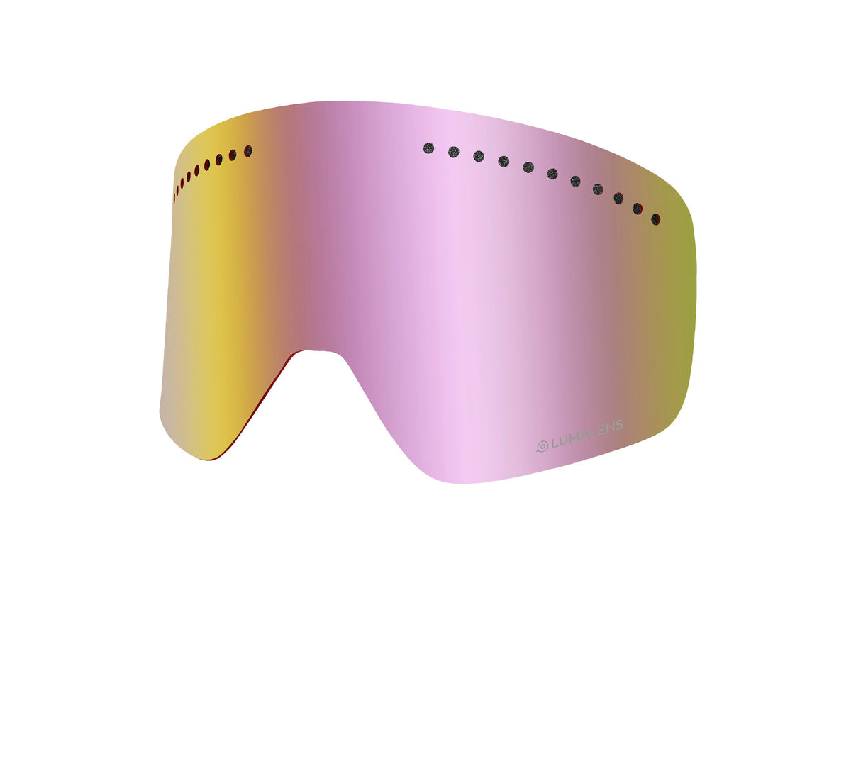 NFX - PK White with Lumalens Red Ionized & Lumalens Pink Ionized Lens