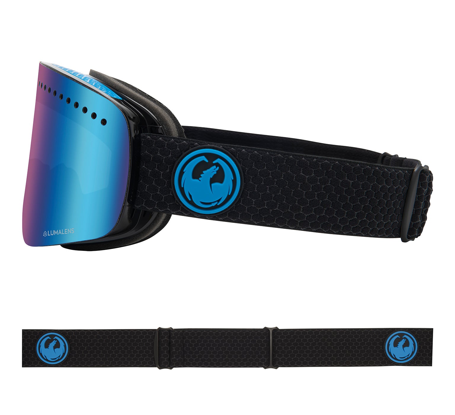 NFX - Split with Lumalens Blue Ionized & Lumalens Amber Lens