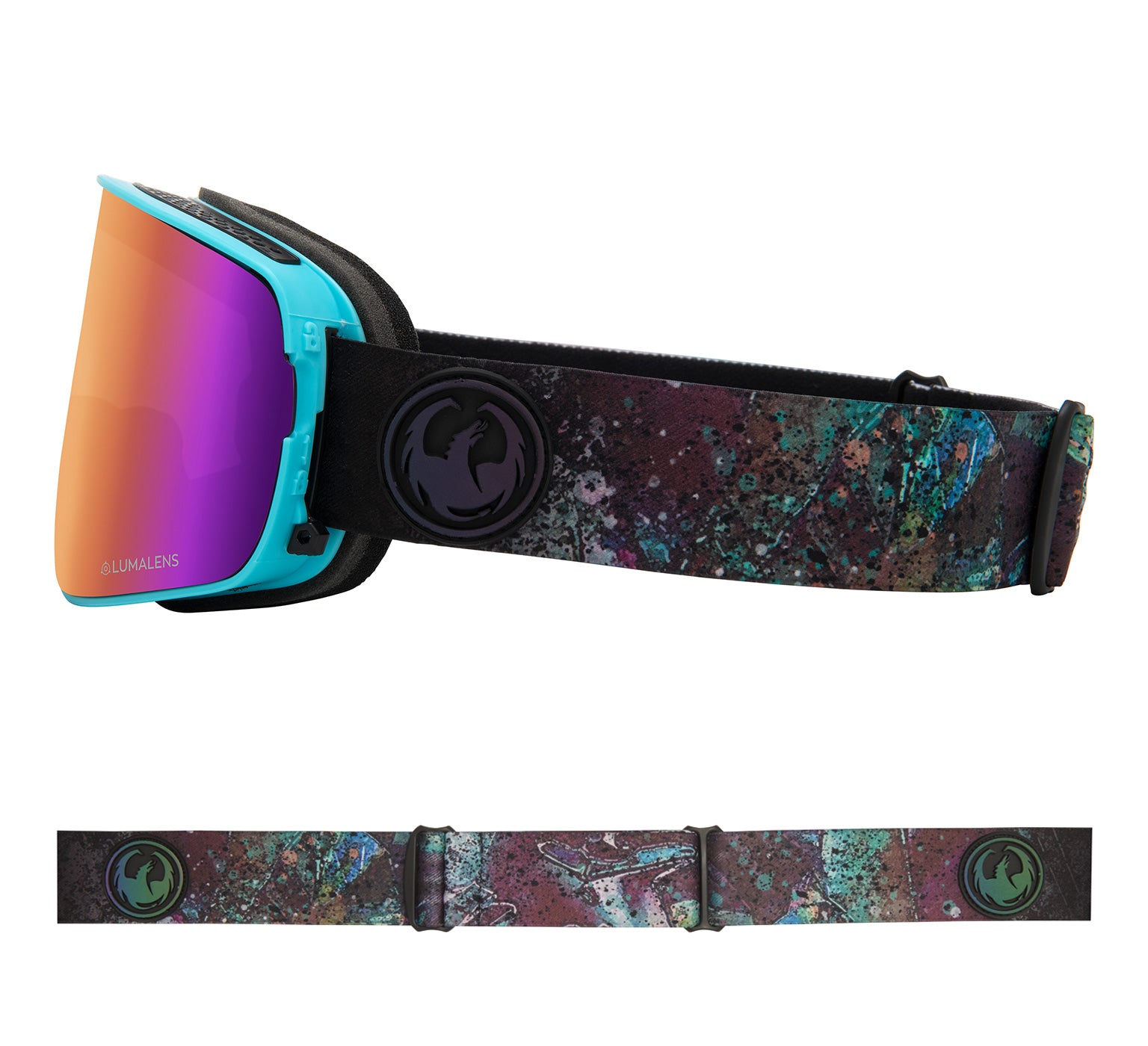 NFX2 - Abalone with Lumalens Purple Ionized & Lumalens Amber Lens