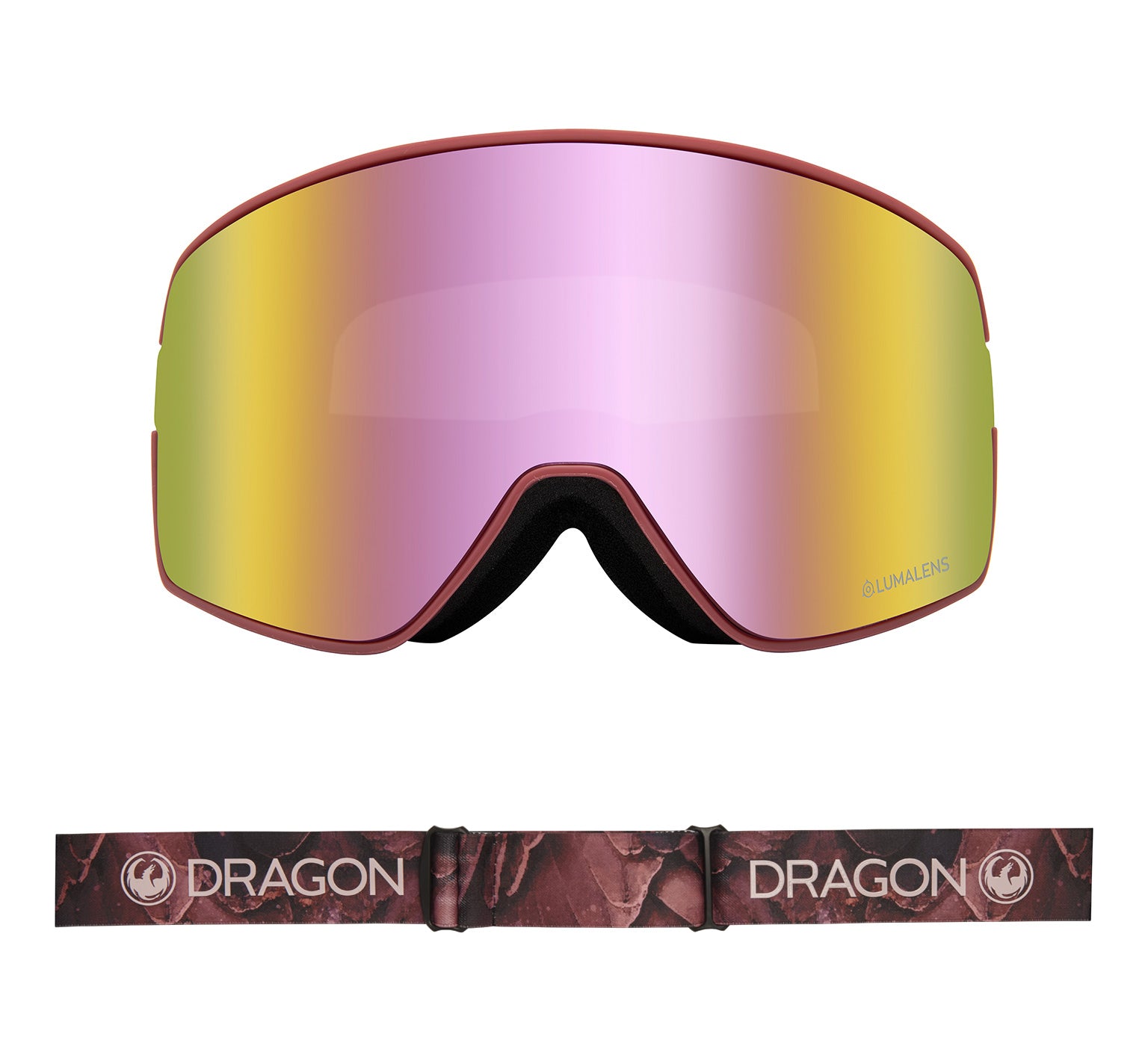 NFX2 - Rose with Lumalens Pink Ionized & Lumalens Dark Smoke Lens