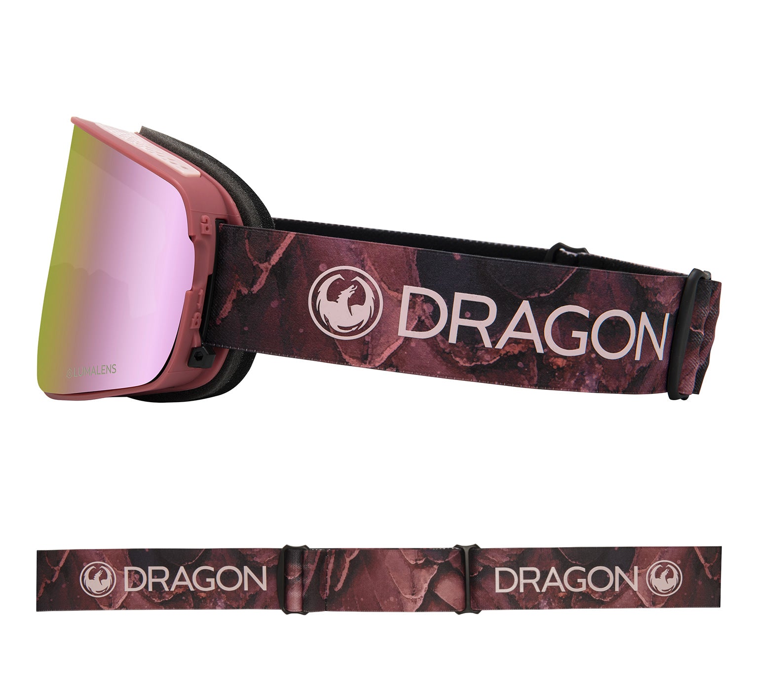 NFX2 - Rose with Lumalens Pink Ionized & Lumalens Dark Smoke Lens