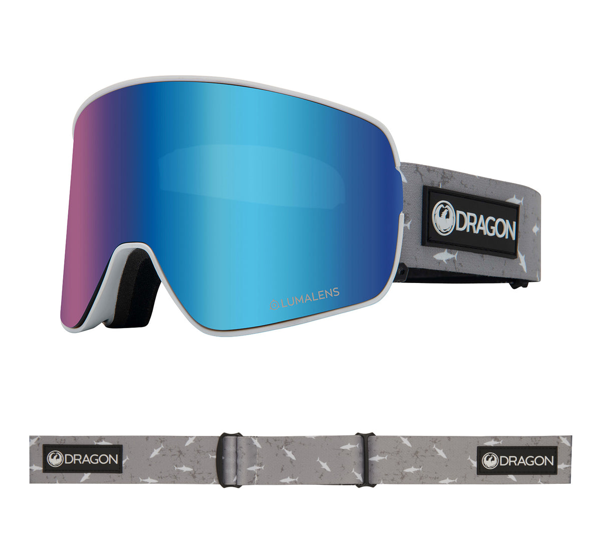 NFX2 - Sharky with Lumalens Blue Ionized &amp; Lumalens Amber Lens