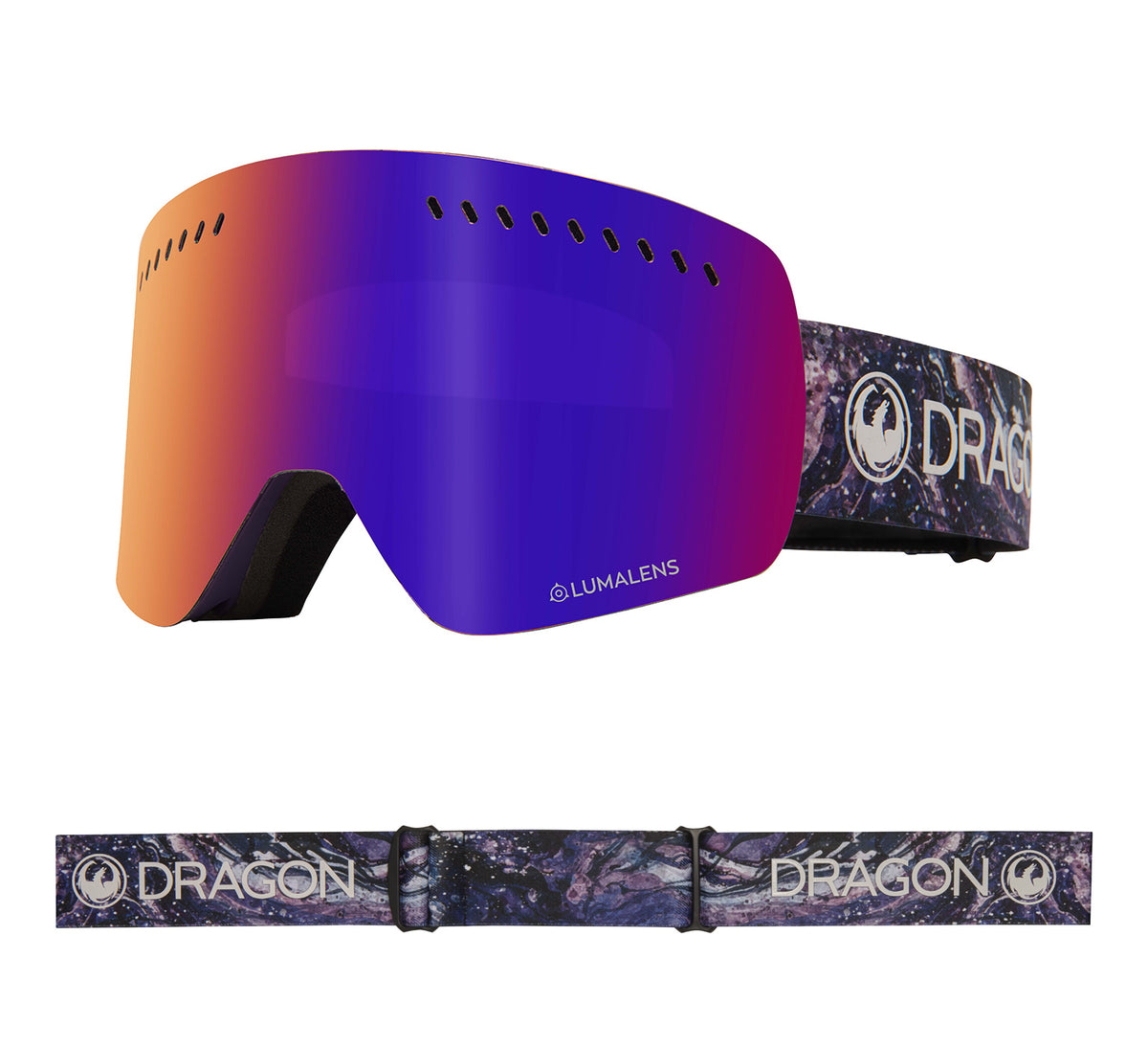 NFXs - Lavender with Lumalens Purple Ionized &amp; Lumalens Amber Lens