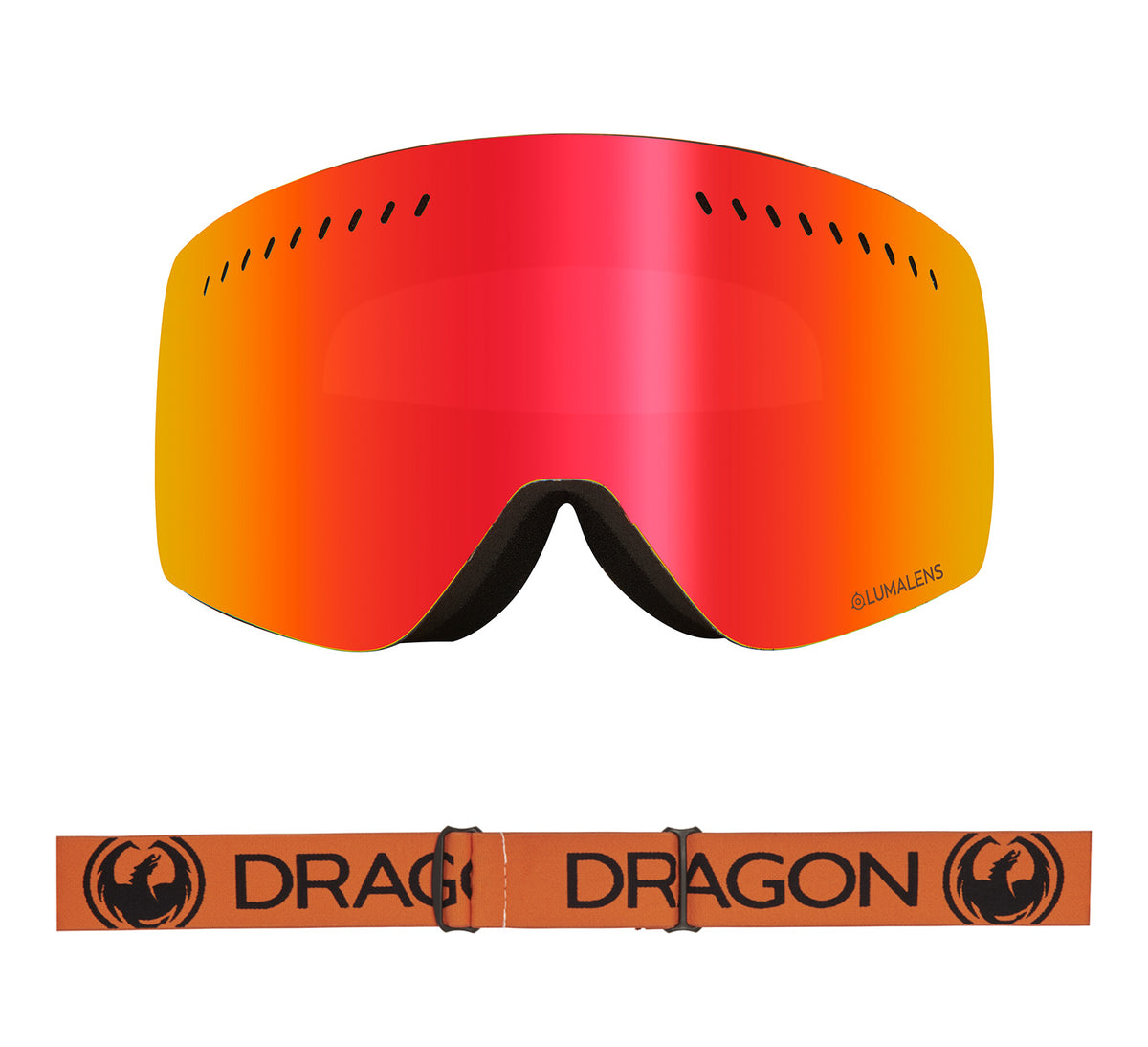 NFXs - Tangerine with Lumalens Red Ionized & Lumalens Rose Lens