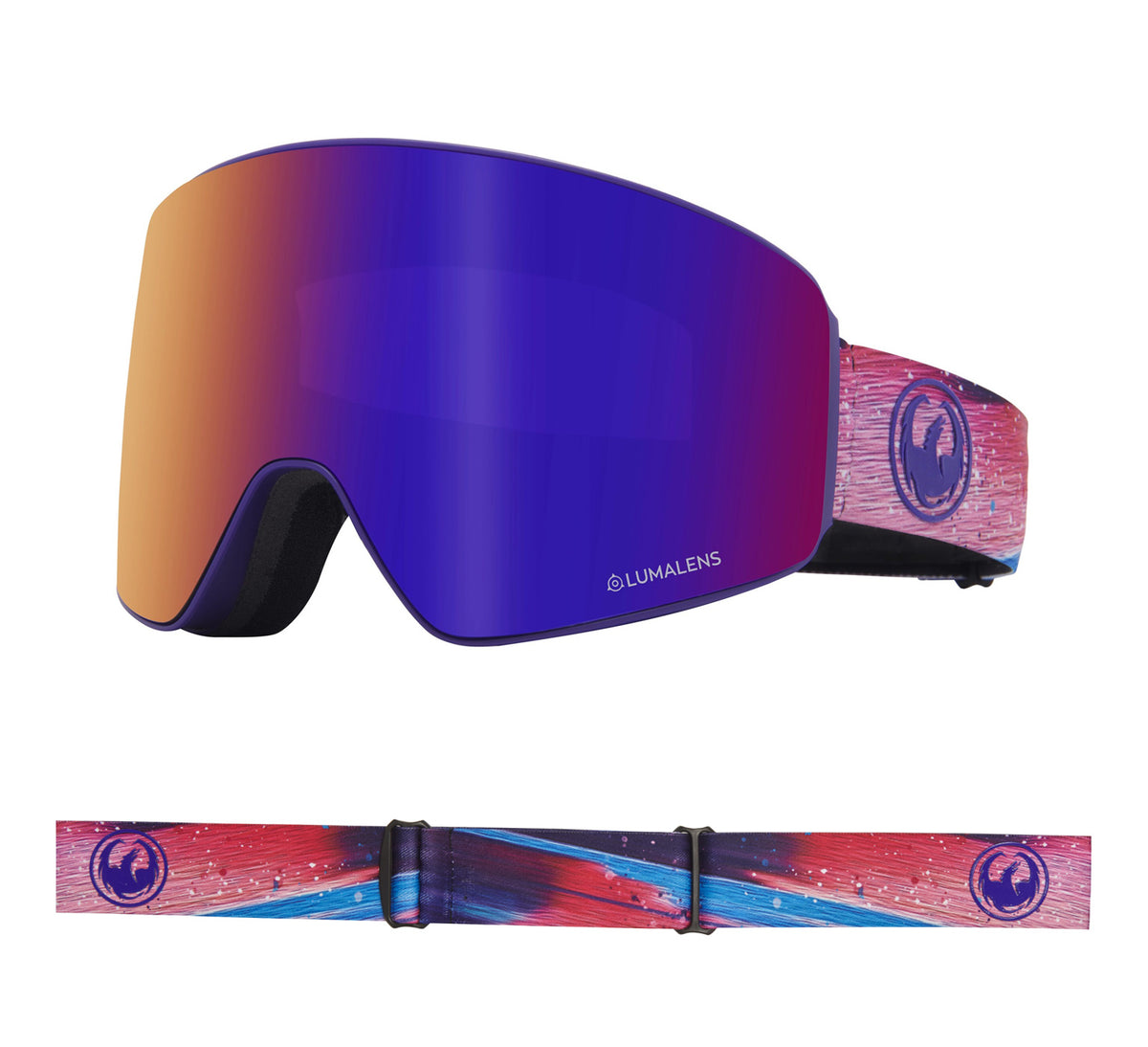 PXV - Abstract with Lumalens Purple Ionized &amp; Lumalens Amber Lens