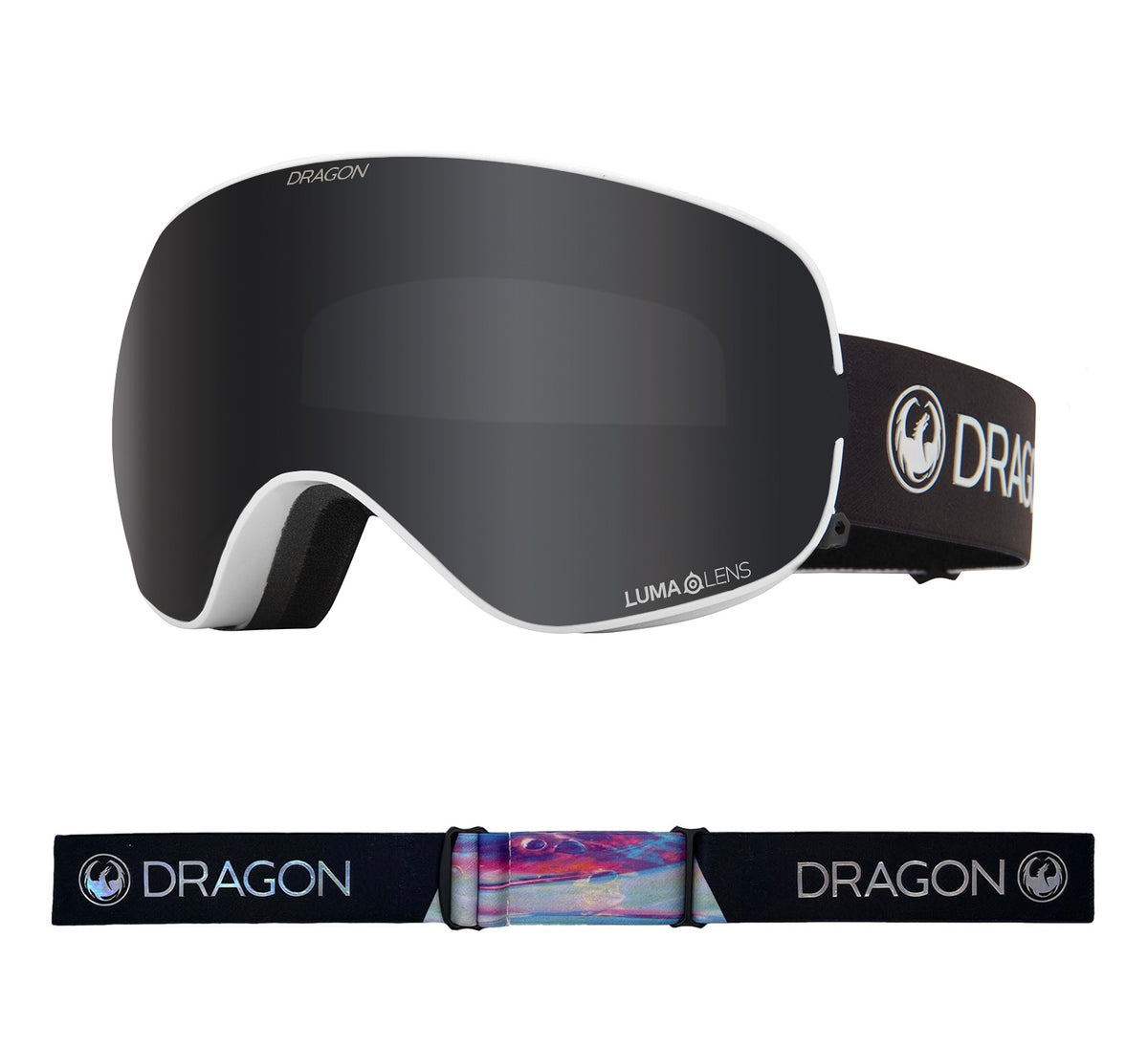 X2s - Pearl with Lumalens Dark Smoke &amp; Lumalens Violet Lens