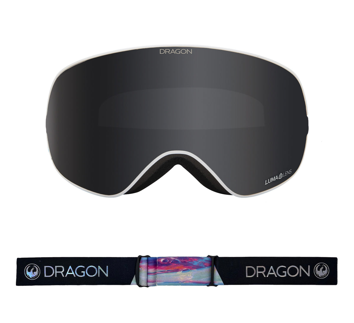 X2s - Pearl with Lumalens Dark Smoke & Lumalens Violet Lens