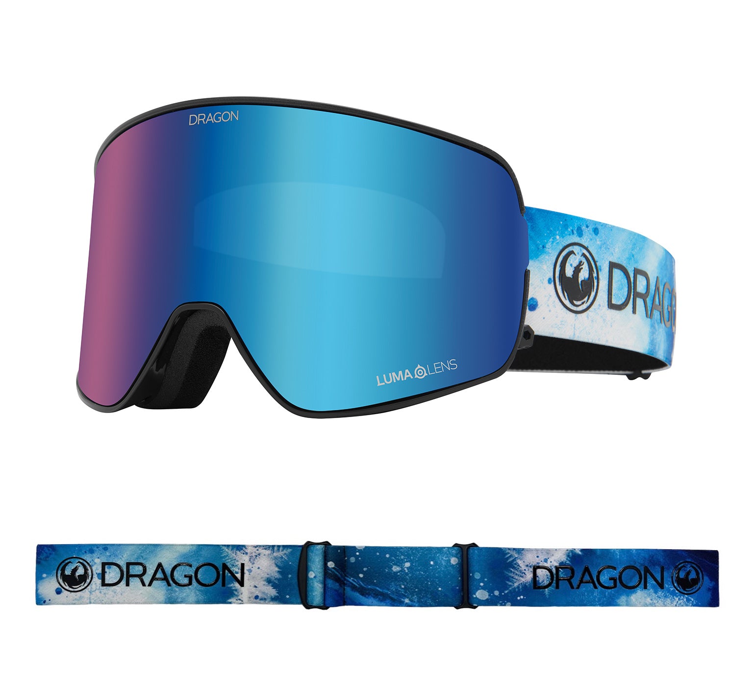 NFX2 - Permafrost with Lumalens Blue Ionized & Lumalens Amber Lens