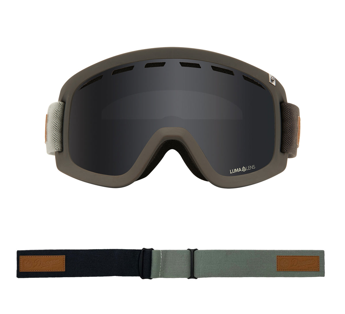 D1 OTG - Pumice with Lumalens Dark Smoke & Lumalens Rose Lens