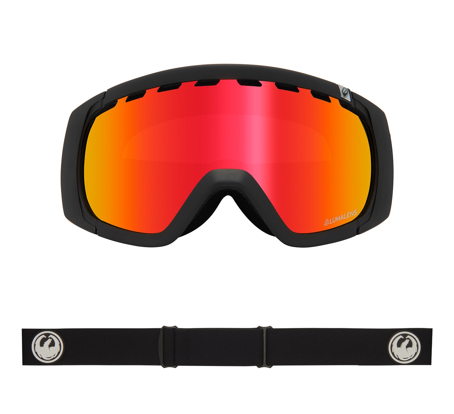 Rogue - Black with Lumalens Red Ionized & Lumalens Rose Lens