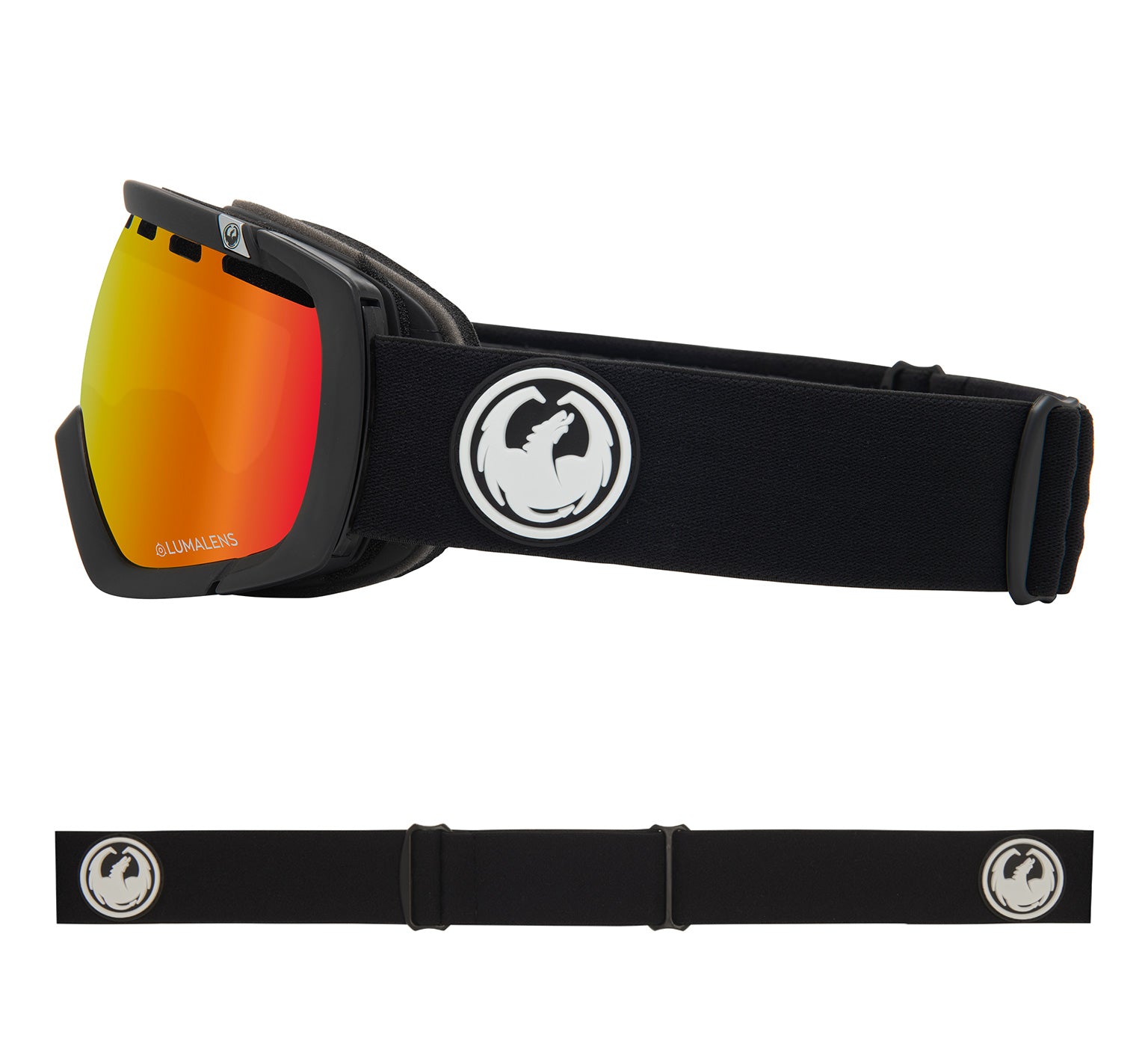 Rogue - Black with Lumalens Red Ionized & Lumalens Rose Lens