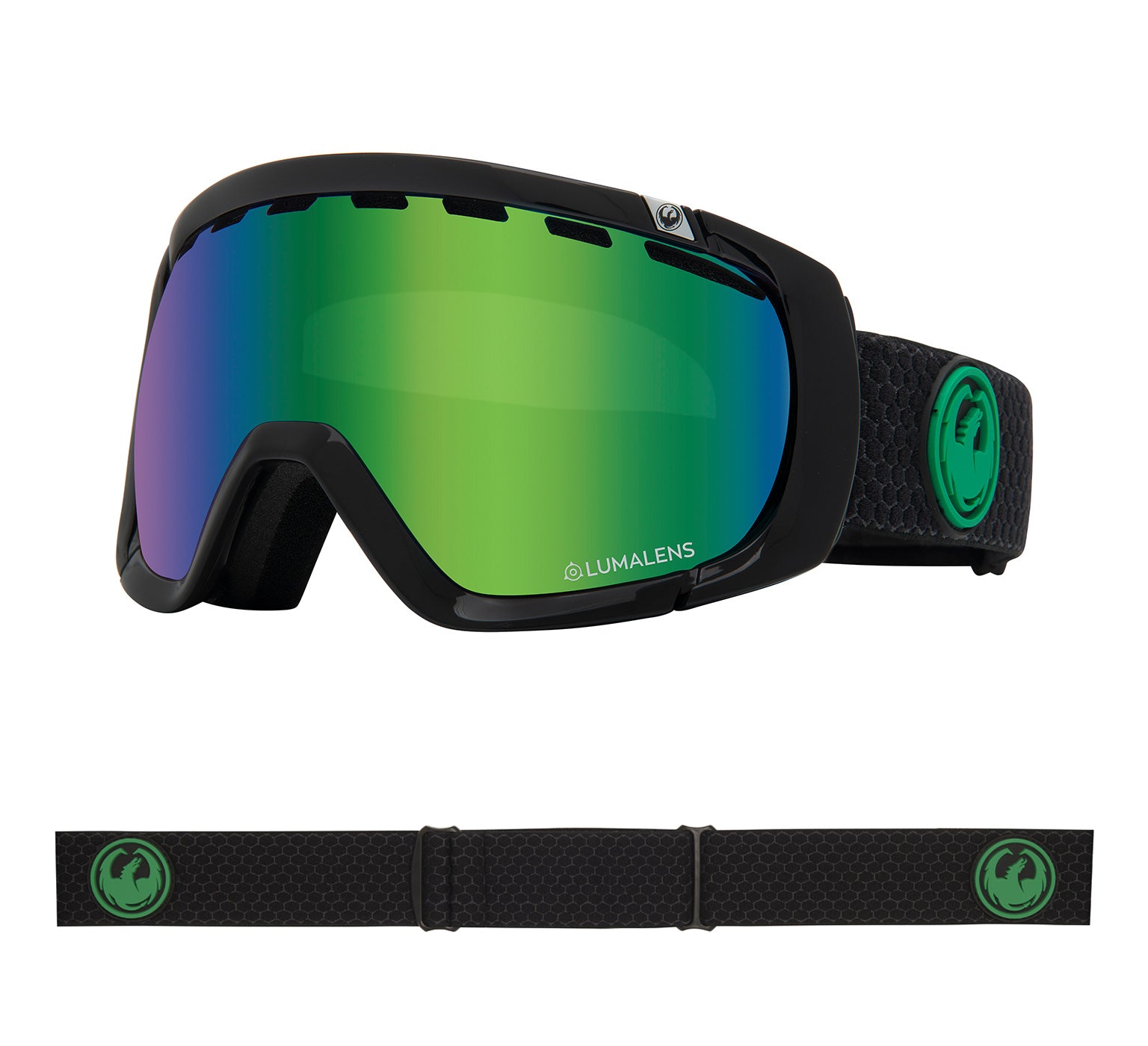 Rogue - Split with Lumalens Green Ionized & Lumalens Amber Lens