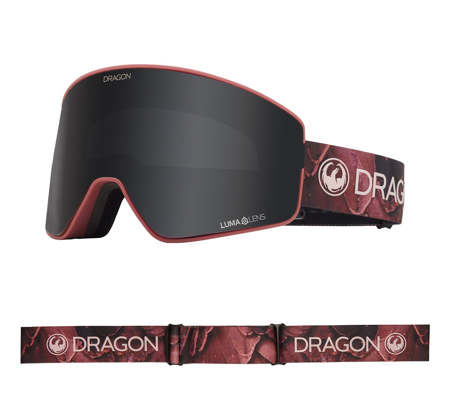 PXV2 - Rose with Lumalens Dark Smoke & Lumalens Pink Ionized Lens