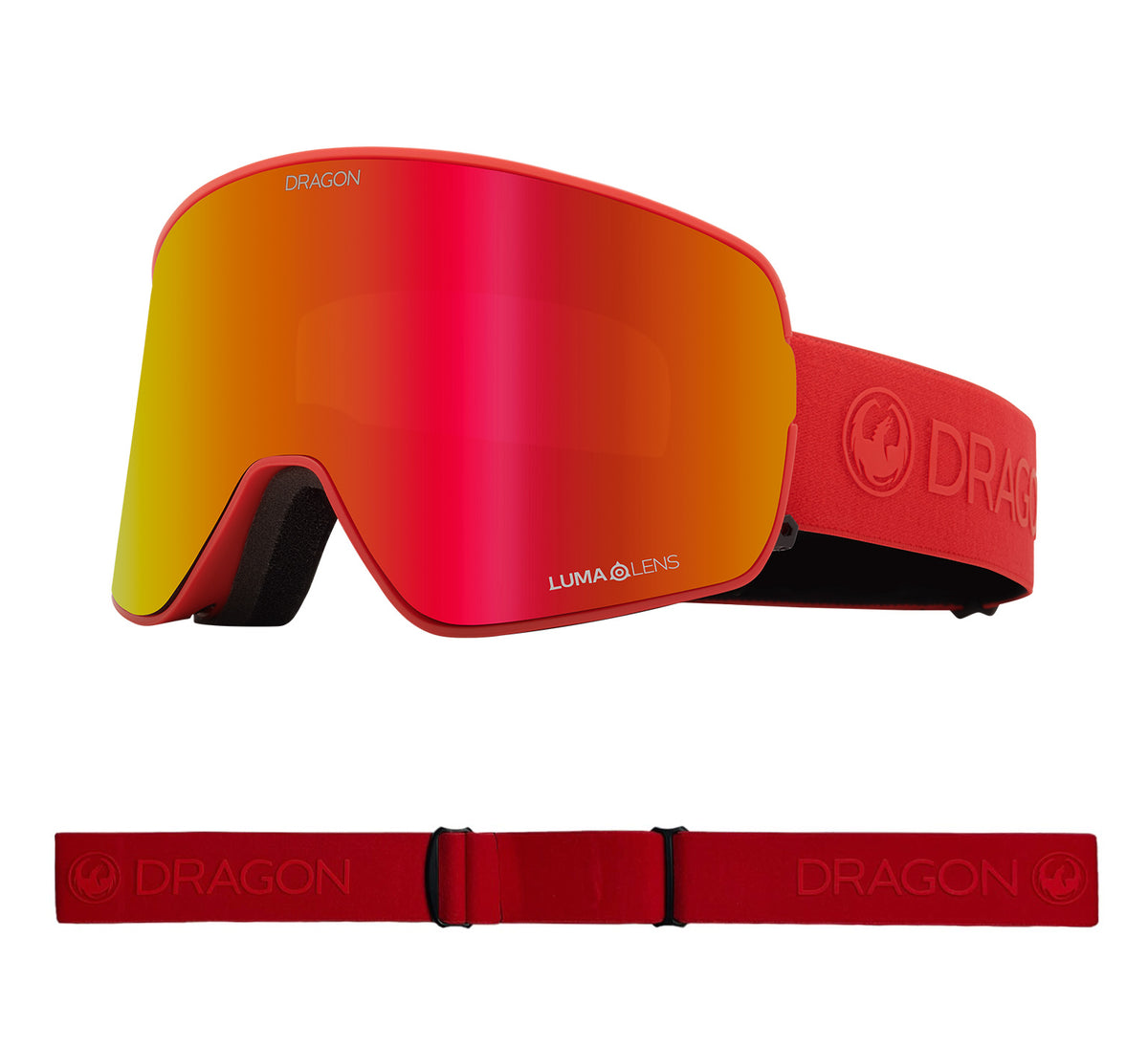 NFX2 - Saffron with Lumalens Red Ionized &amp; Lumalens Rose Lens