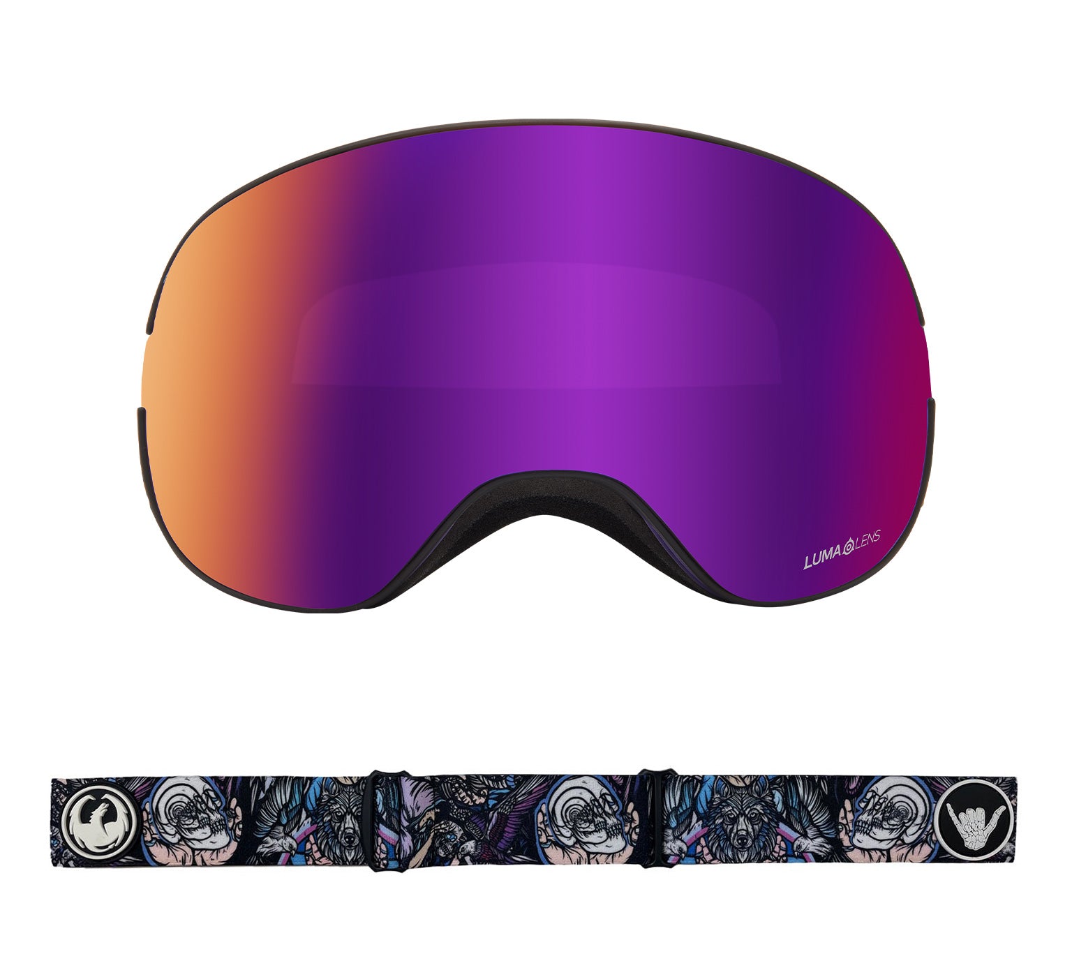 X2 - Schoph DAP with Lumalens Purple Ionized & Lumalens Amber Lens