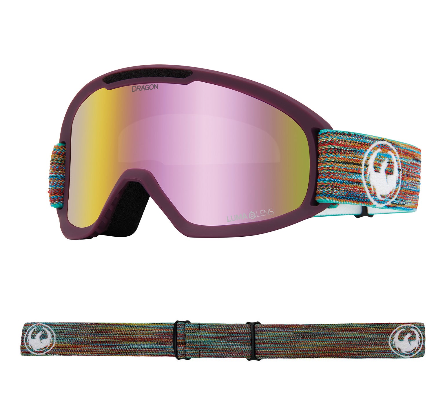 DX2 - Shred Together with Lumalens Pink Ionized & Lumalens Dark Smoke Lens