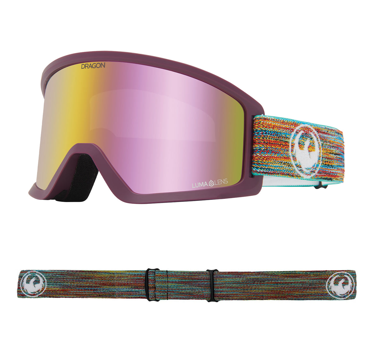 DX3 OTG - Shred Together with Lumalens Pink Ionized Lens