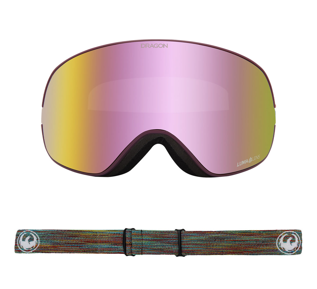 X2s - Shred Together with Lumalens Pink Ionized & Lumalens Dark Smoke Lens