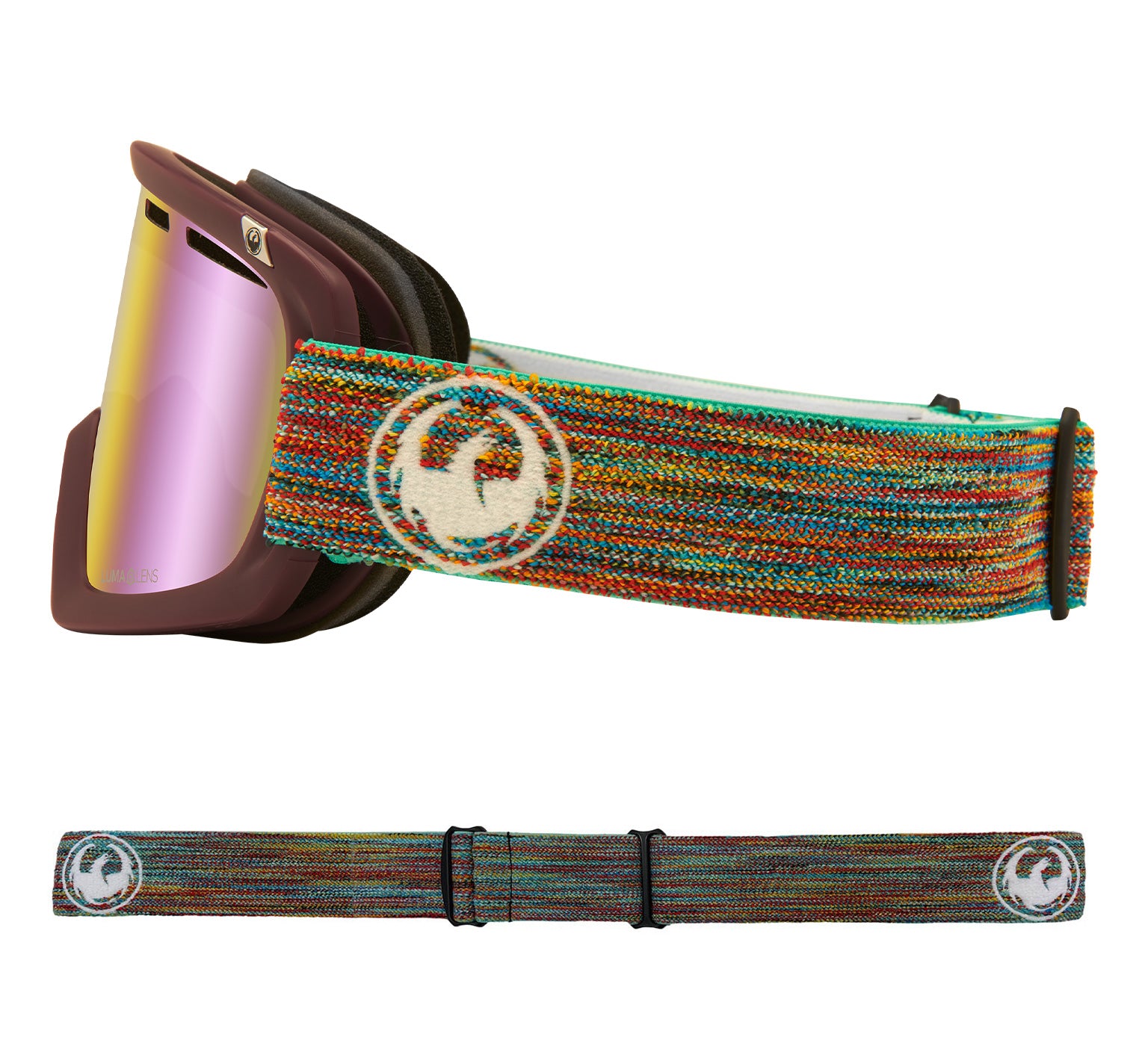 D1 OTG - Shred Together with Lumalens Pink Ionized & Lumalens Dark Smoke Lens