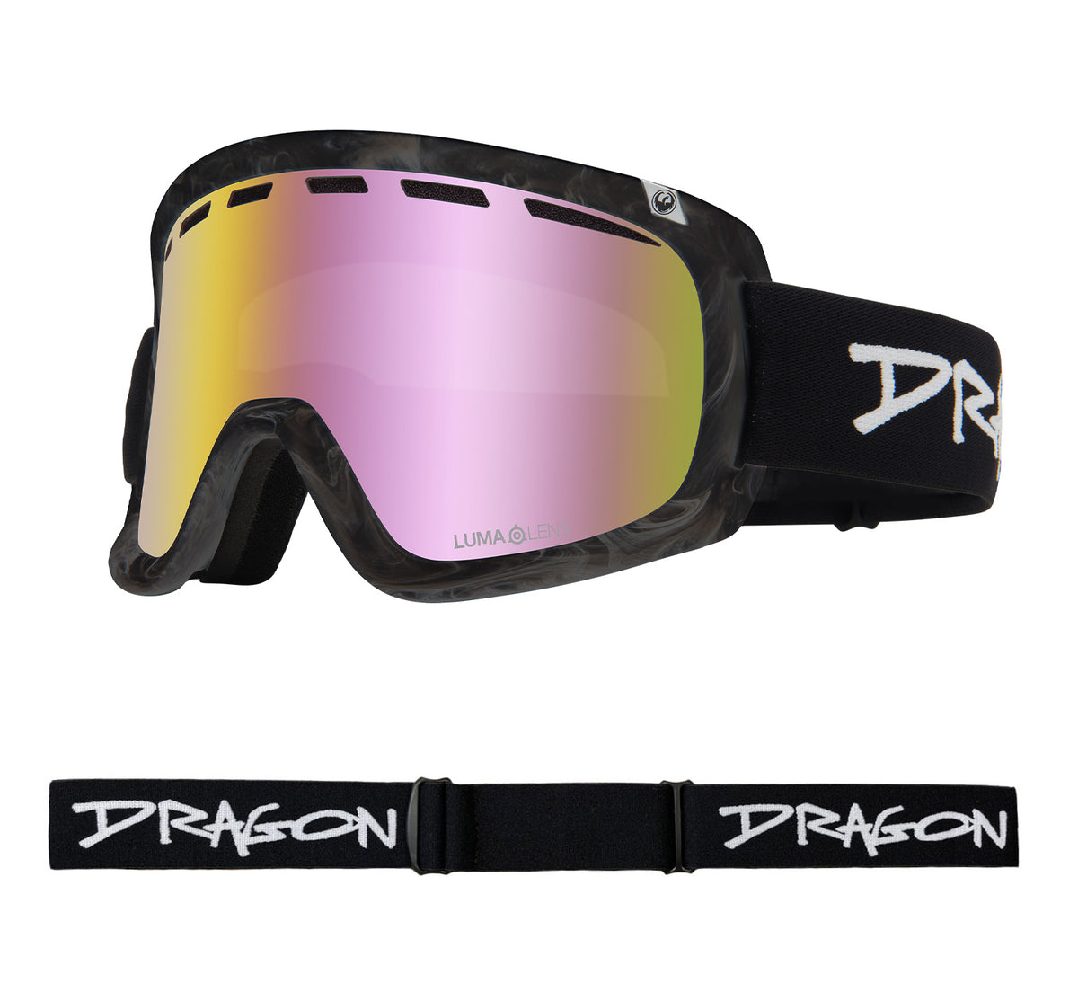 D1 OTG - Sketchy with Lumalens Pink Ionized &amp; Lumalens Dark Smoke Lens