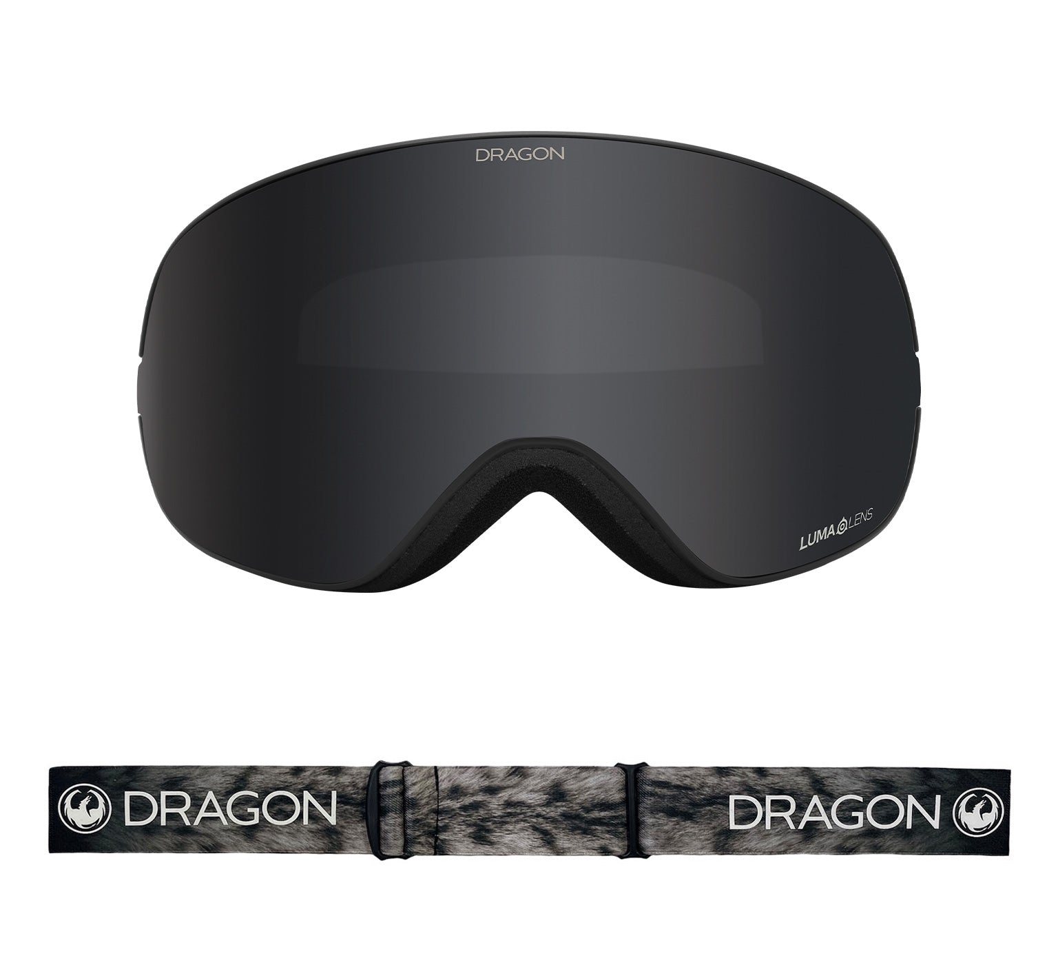 X2s - Snow Leopard with Lumalens Dark Smoke & Lumalens Light Rose Lens