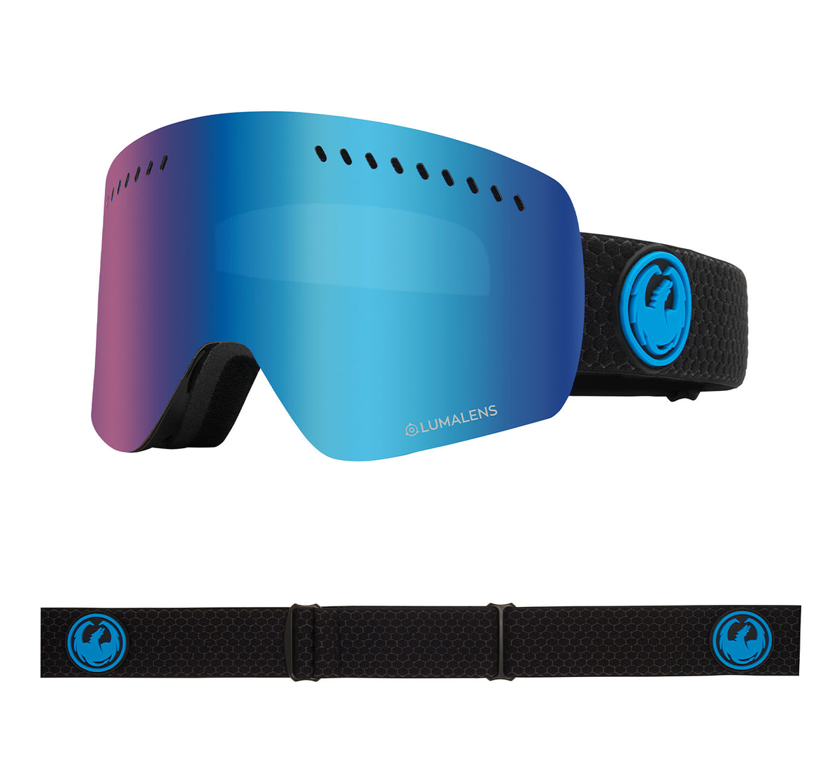 NFXs - Split with Lumalens Blue Ionized &amp; Lumalens Amber Lens