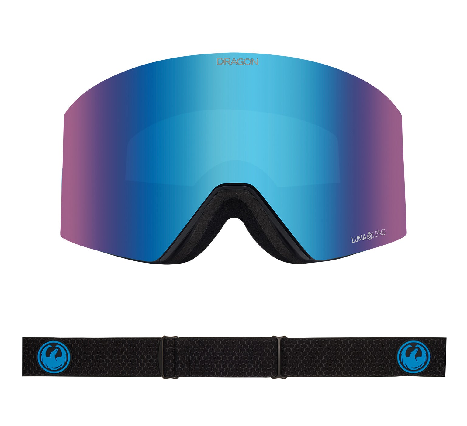 RVX MAG OTG - Split with Lumalens Blue Ionized & Lumalens Amber Lens