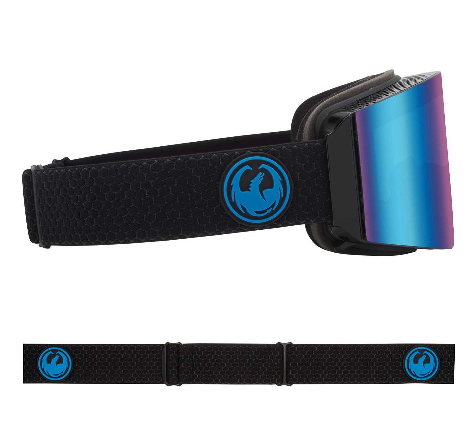 RVX MAG OTG - Split with Lumalens Blue Ionized & Lumalens Amber Lens