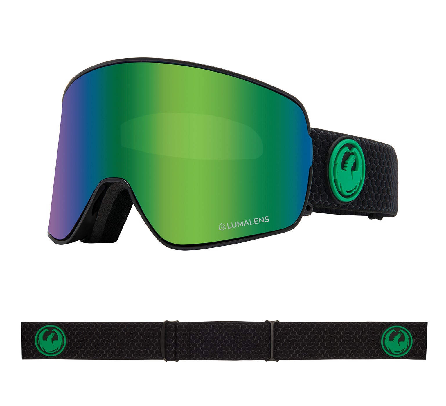 NFX2 - Split with Lumalens Green Ionized & Lumalens Amber Lens