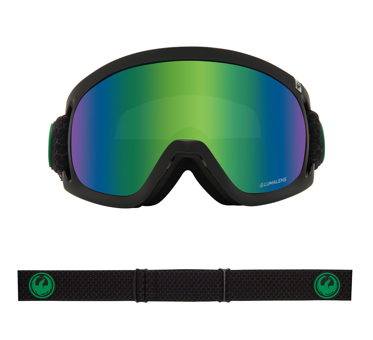 D3 OTG - Split with Lumalens Green Ionized & Lumalens Amber Lens